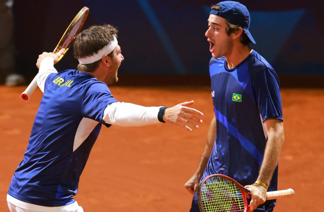 BRASIL Y COLOMBIA GANAN LA FINAL DE DOBLES DE TENIS